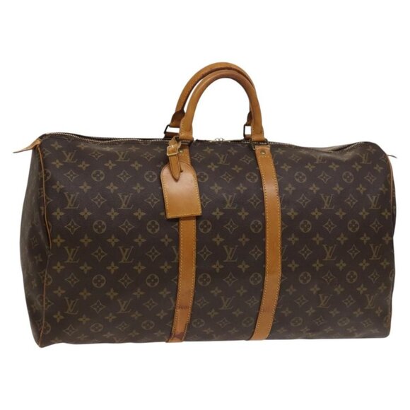 LOUIS VUITTON Monogram Keepall 55 Boston Bag - Picture 8 of 16